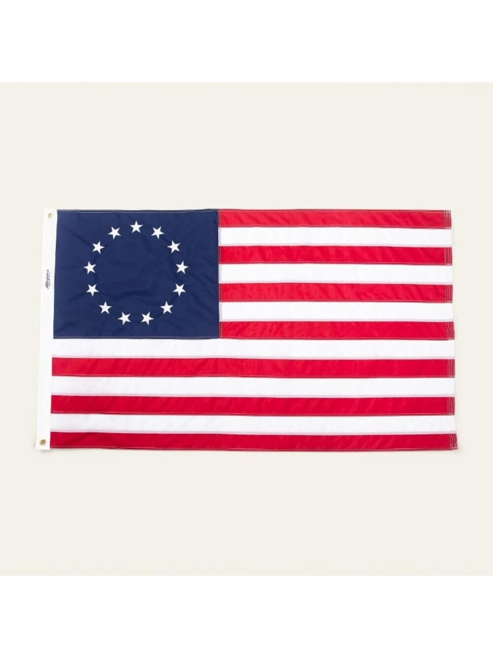 13 Star Betsy Ross Flag 3x5 Ft for Outdoor Display - Made in USA, Patriotic